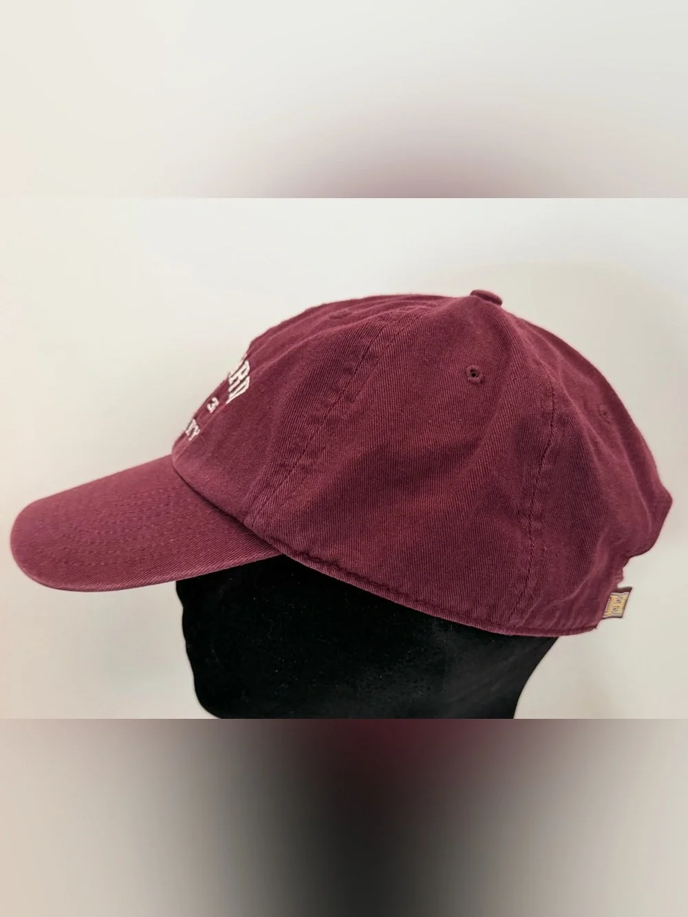Harvard University ’47 Brand Crimson Embroidered Crest Adjustable Hat